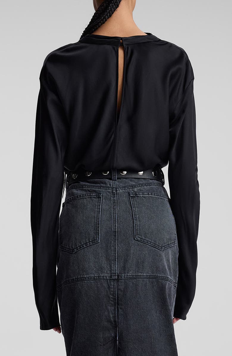 A.L.C. Georgia Cowl Neck Top, Alternate, color, Black