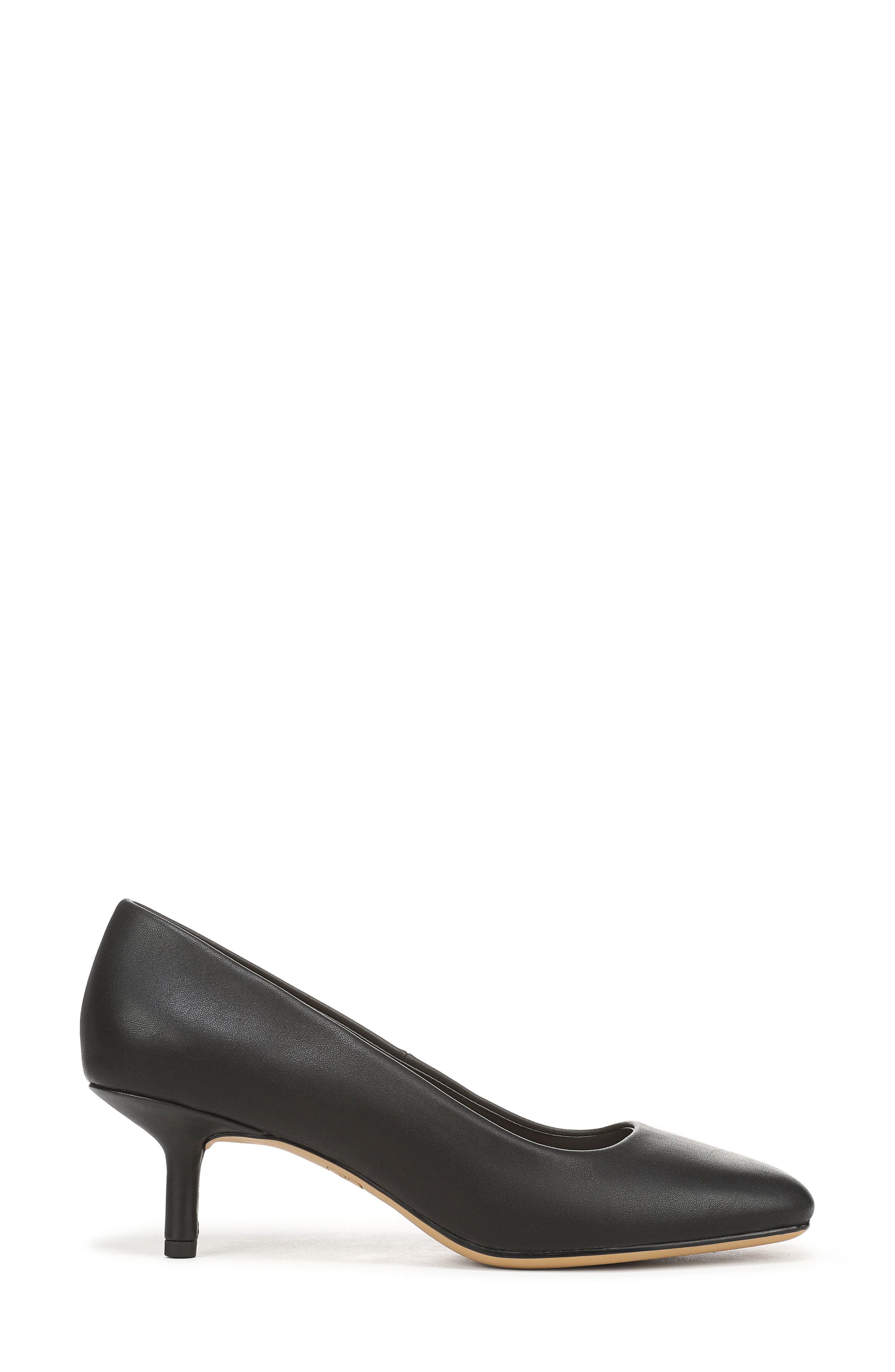 Franco Sarto Linza Square Toe Pump, Alternate, color, Black