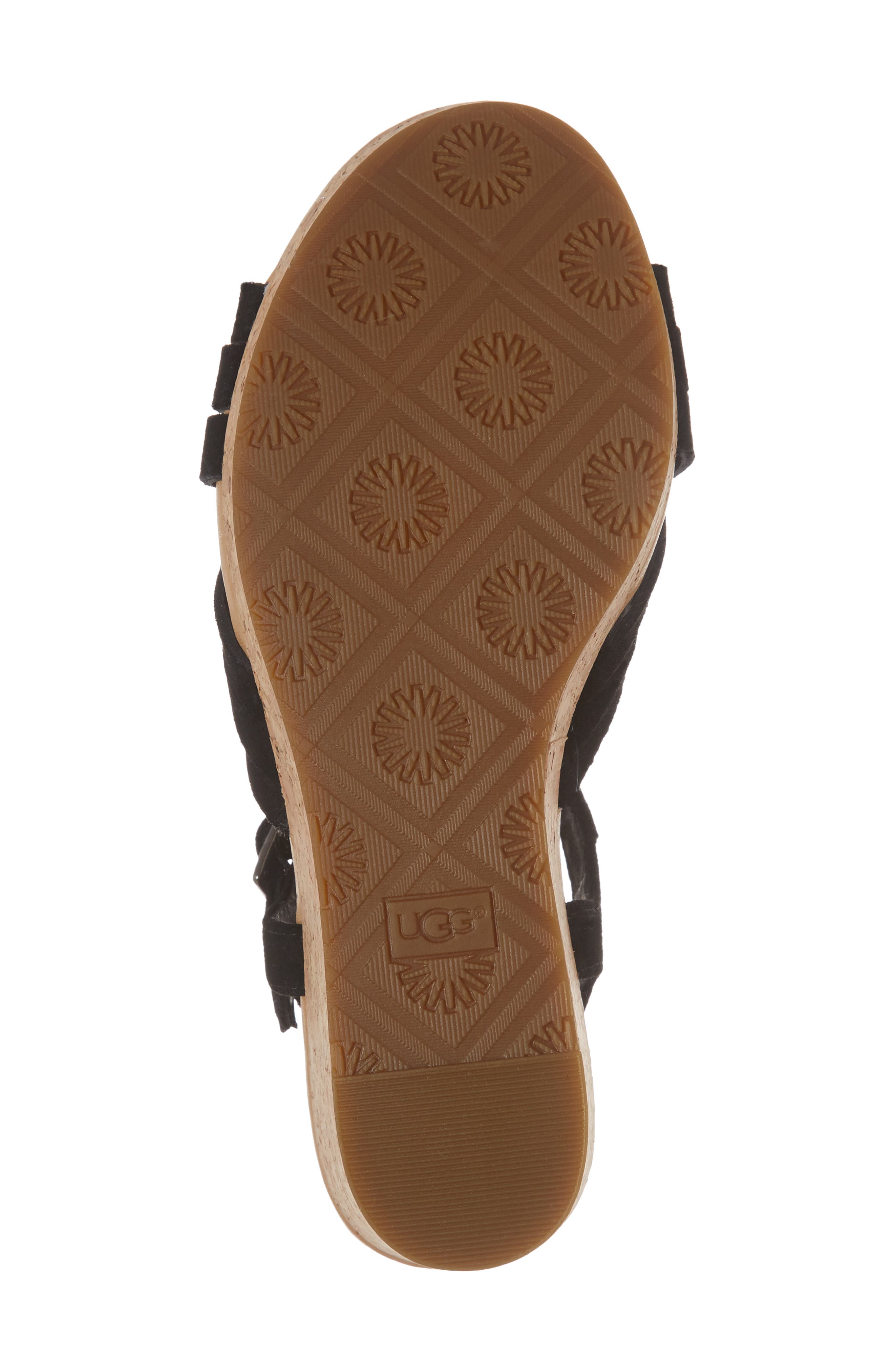 UGG<sup>®</sup> Uma Wedge Sandal, Alternate, color, 