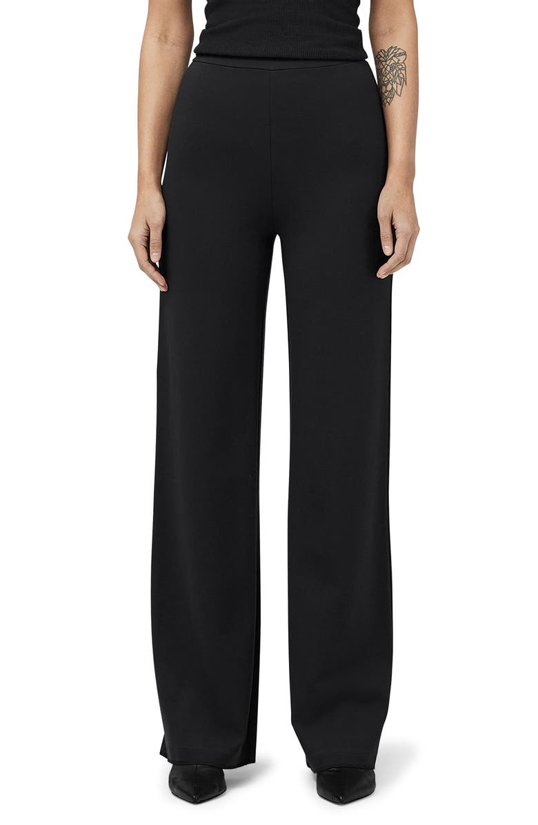 rag & bone Irina Pull-On Wide Leg Ponte Pants, Main, color, 