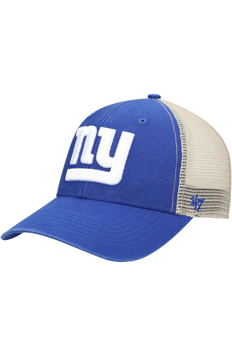 '47 Men's '47 Royal New York Giants Flagship MVP Snapback Hat, Main, color, Royal