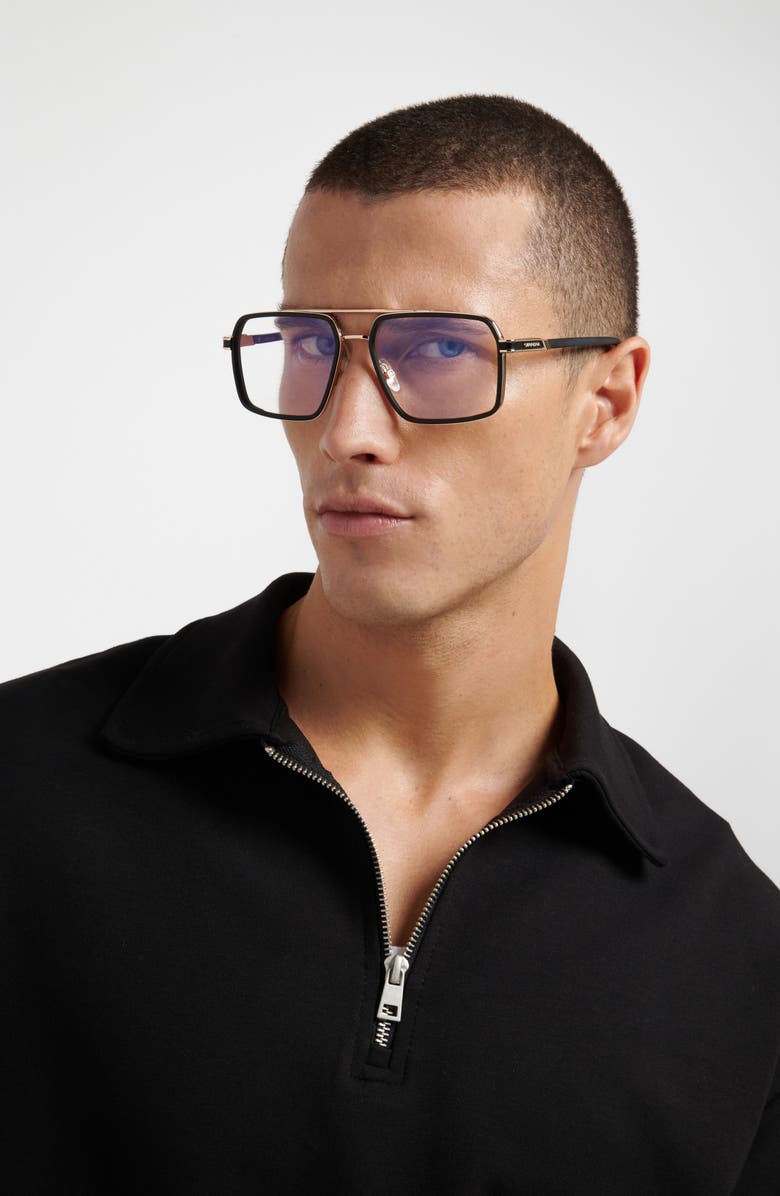 Carrera Eyewear 58mm Rectangular Optical Glasses, Alternate, color, 