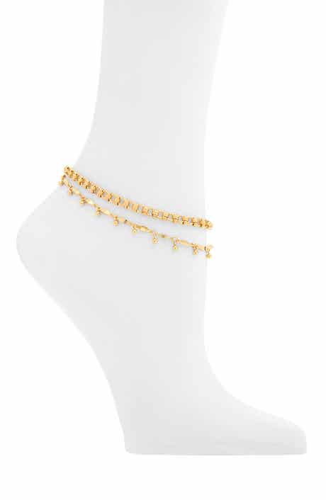Core Chain 2-Pack Anklets