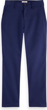 Scotch & Soda Kids' Classic Tapered Cotton Chino Pants