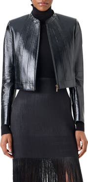 Akris Patent Leather Jacket
