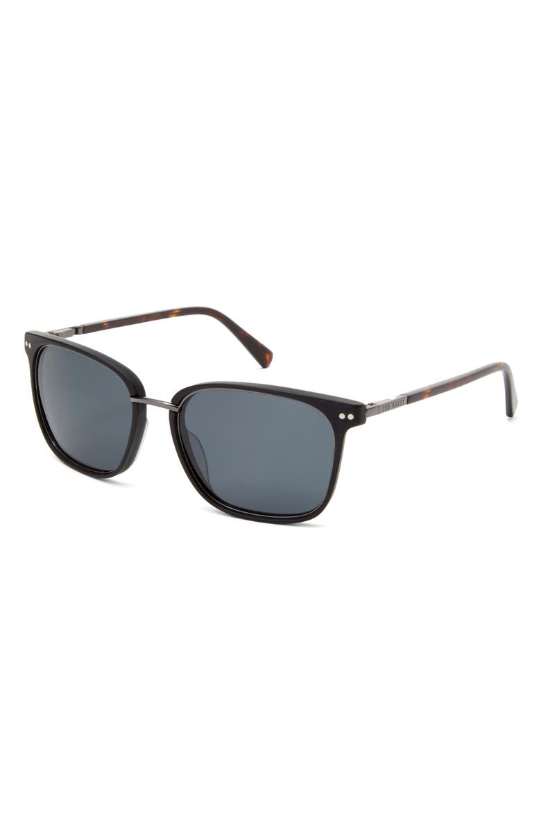 Ted Baker London Square Polarized Sunglasses, Alternate, color,