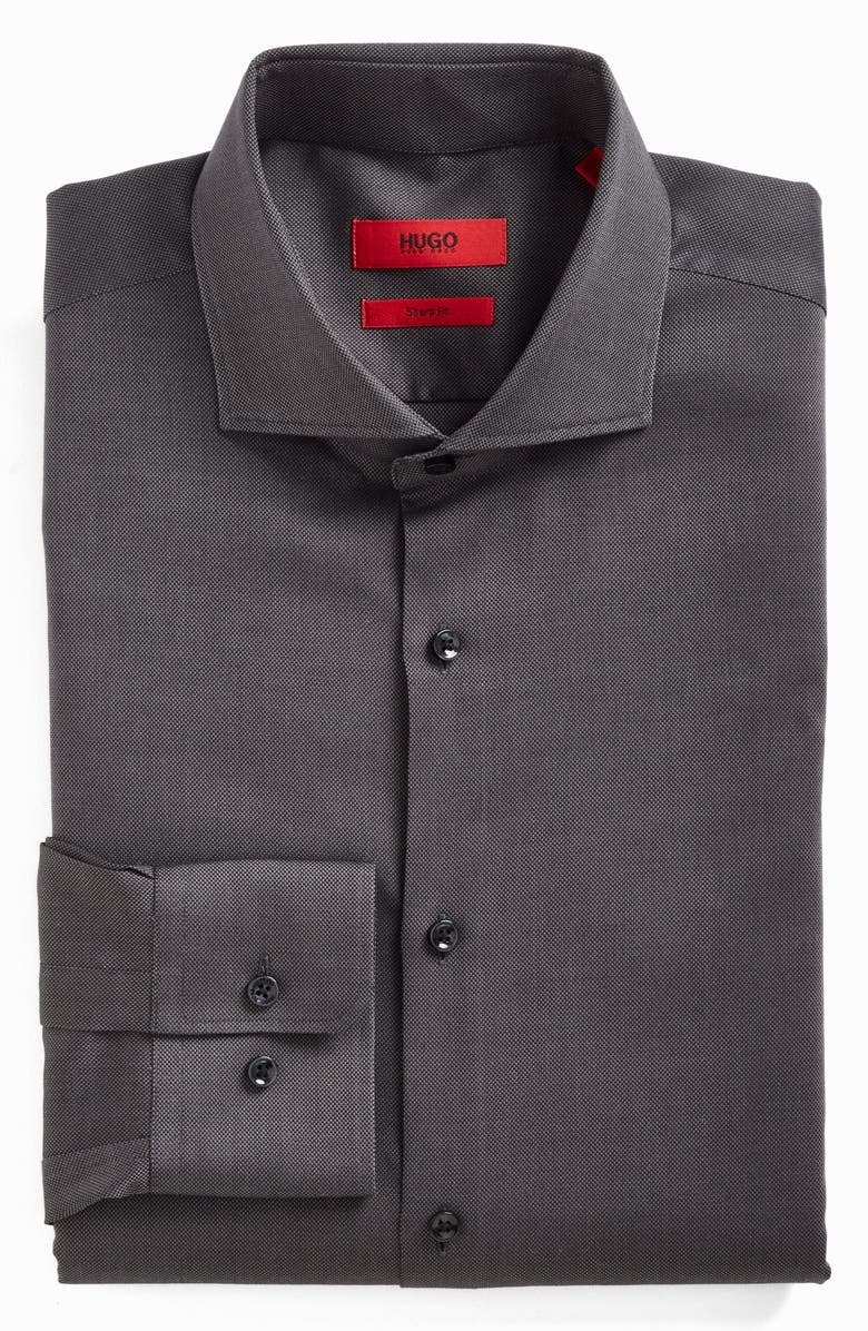 BOSS HUGO 'C-Meli' Sharp Fit Easy Iron Solid Dress Shirt | Nordstrom