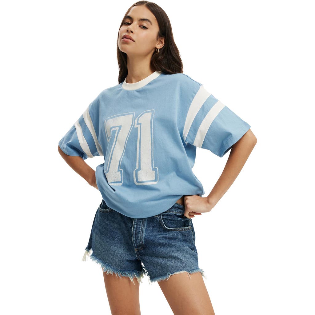 COTTON ON SUPER OVERSIZED GRAPHIC TEE