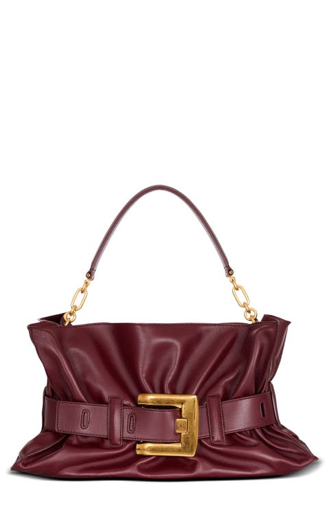 Medium Anthem Leather Shoulder Bag