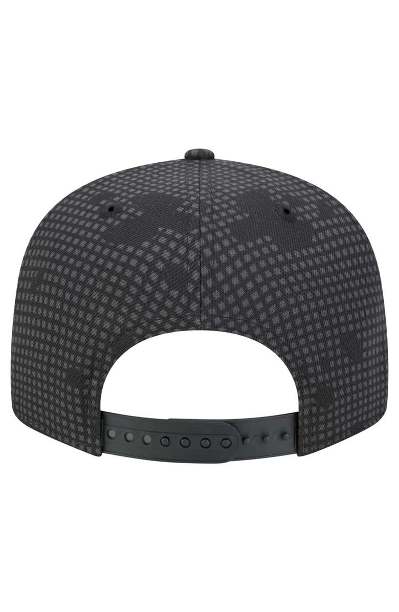 New Era Men's New Era Black Cincinnati Bengals Midnight Ink Pop Outline 9FIFTY Snapback Hat, Alternate, color, 