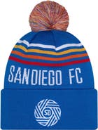 New Era Men's New Era Royal San Diego FC 2026 Jersey Hook Cuffed Knit Hat with Pom
