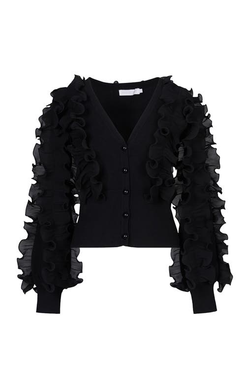 Anne Fontaine Ciline Cardigan In Black