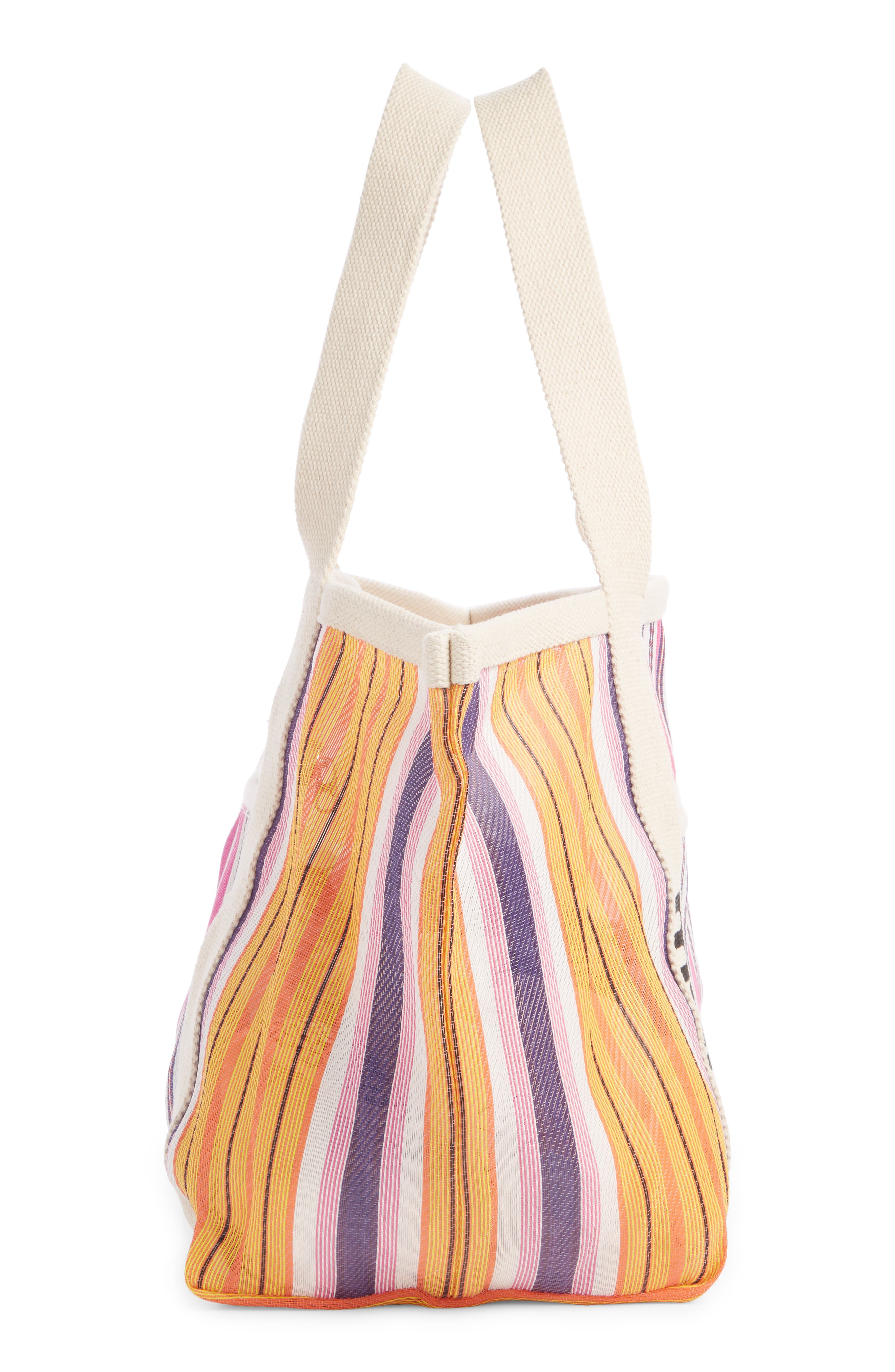 Isabel Marant Darwen Stripe Tote, Alternate, color, 