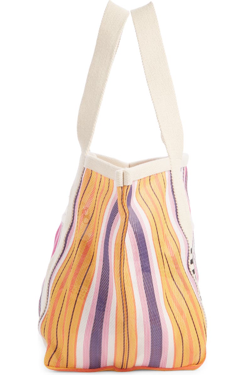 Isabel Marant Darwen Stripe Tote, Alternate, color,