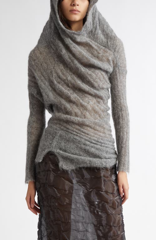 Paloma Wool Sutil Cowl Neck Sweater in Grey 