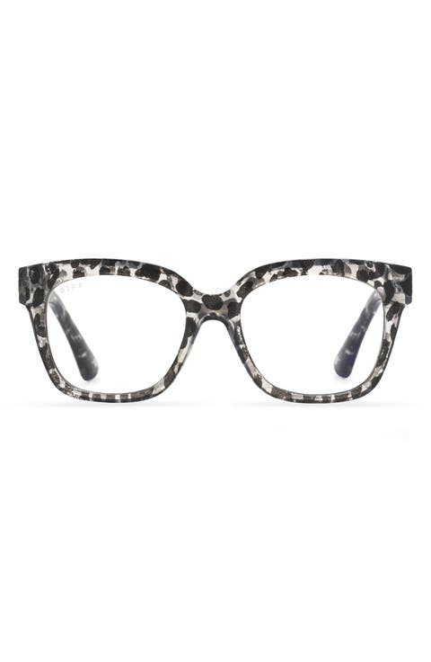 Ava 50mm Small Blue Light Blocking Reading Glasses