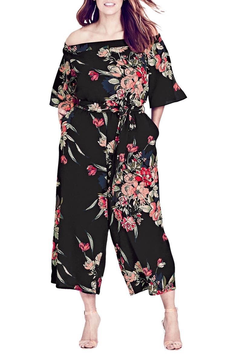 Misty Floral Jumpsuit, Main, color, MISTY FLORAL