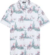 Bad Birdie Dust Devil Performance Piqué Polo