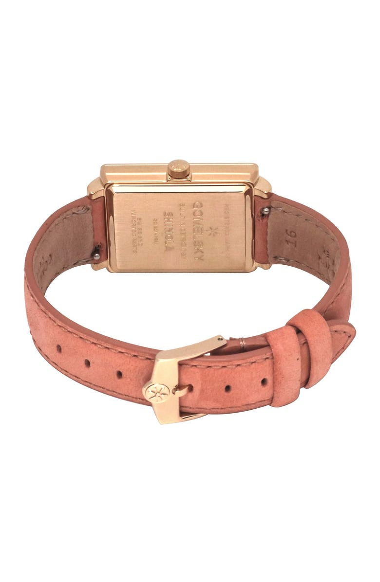 GOMELSKY BY SHINOLA Women's Shirley Fromer Leather Strap Watch, 32mm x 25mm, Alternate, color,