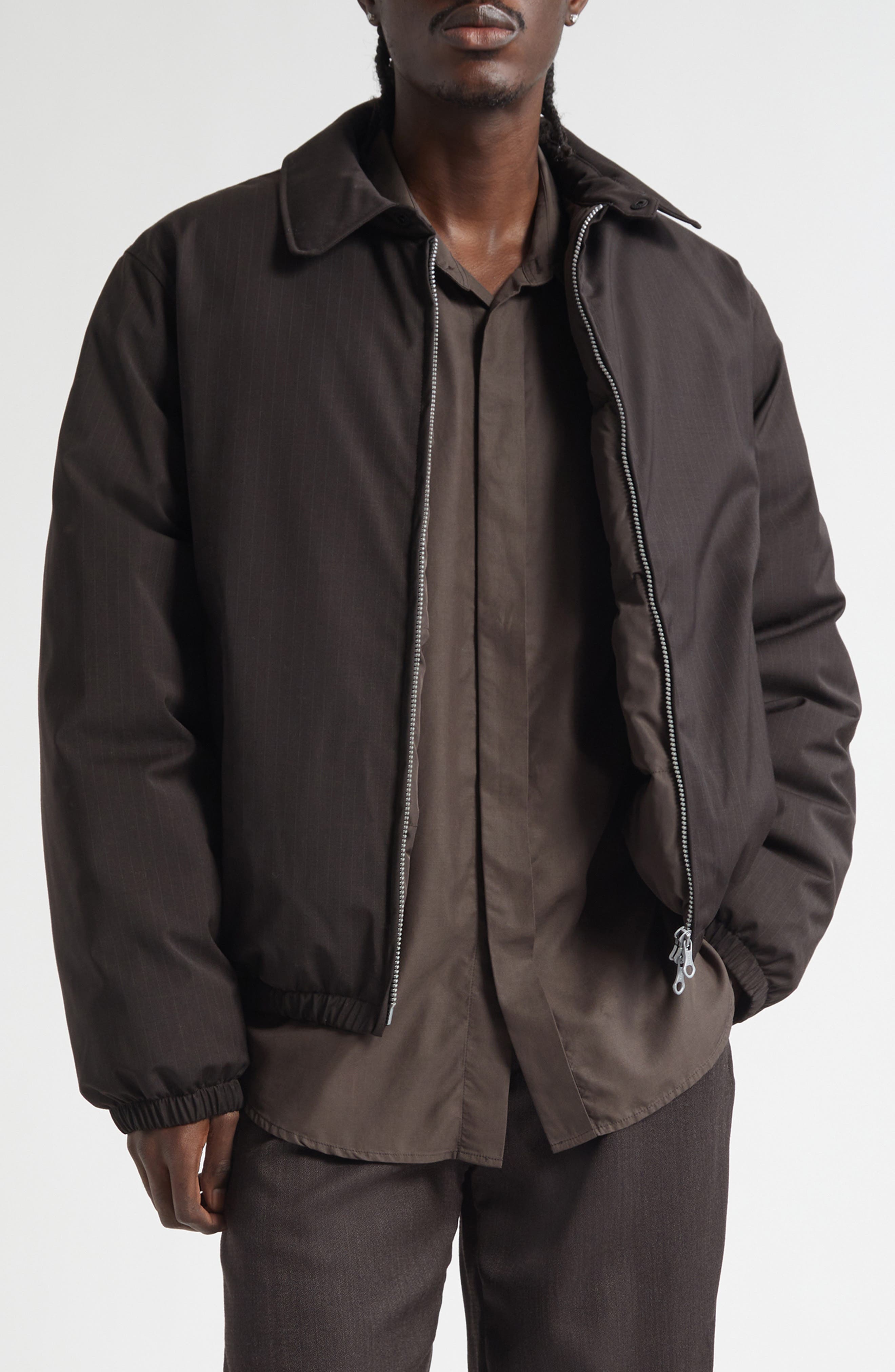 OUR LEGACY Avenue Puffa Churchill Stripe Water Repellent Down