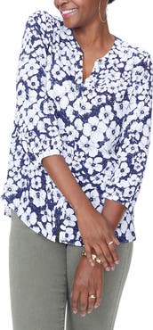 NYDJ Pintuck Blouse