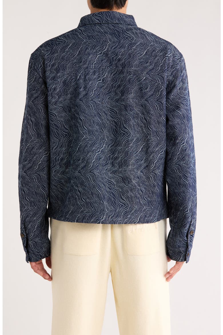 Indigo Cover Coach's Jacket, Alternate, color, INDIGO