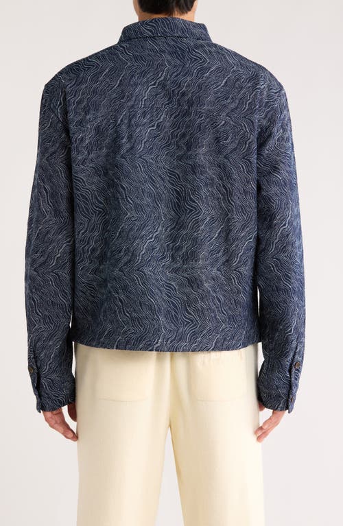 Honor The Gift Indigo Cover Coach's Jacket In Blue