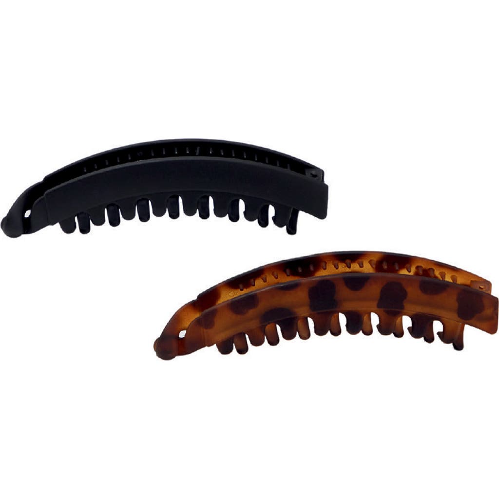 KITSCH KITSCH PACK OF 2 ASSORTED BANANA CLIPS