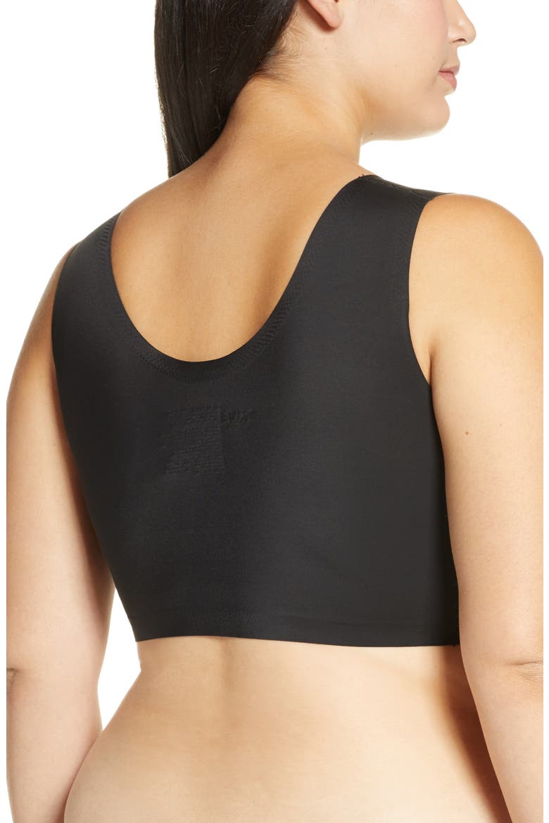 True & Co. True Body Lift + Scoop Neck Wireless Bra, Alternate, color, BLACK