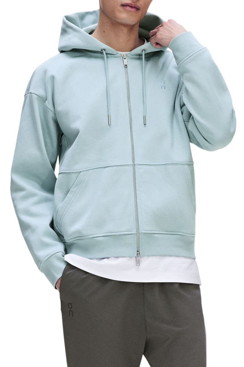 Club Collective Full Zip Hoodie, Main, color, BROOK