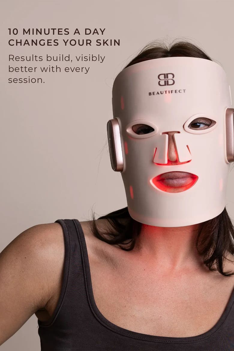 LED Mask, Alternate, color, Pink