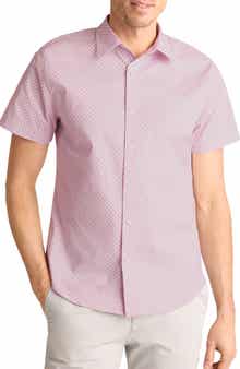 Bonobos Seine Foulard Slim Fit Short Sleeve Button-Up Shirt