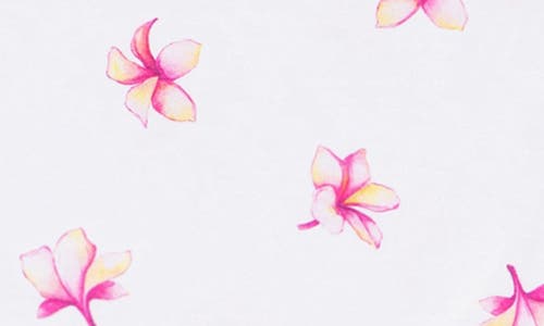 Coco Moon Plumeria Bodysuit In Pink