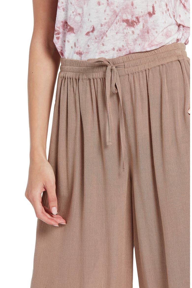 Morning Stone Wide Leg Pants, Alternate, color, STONE