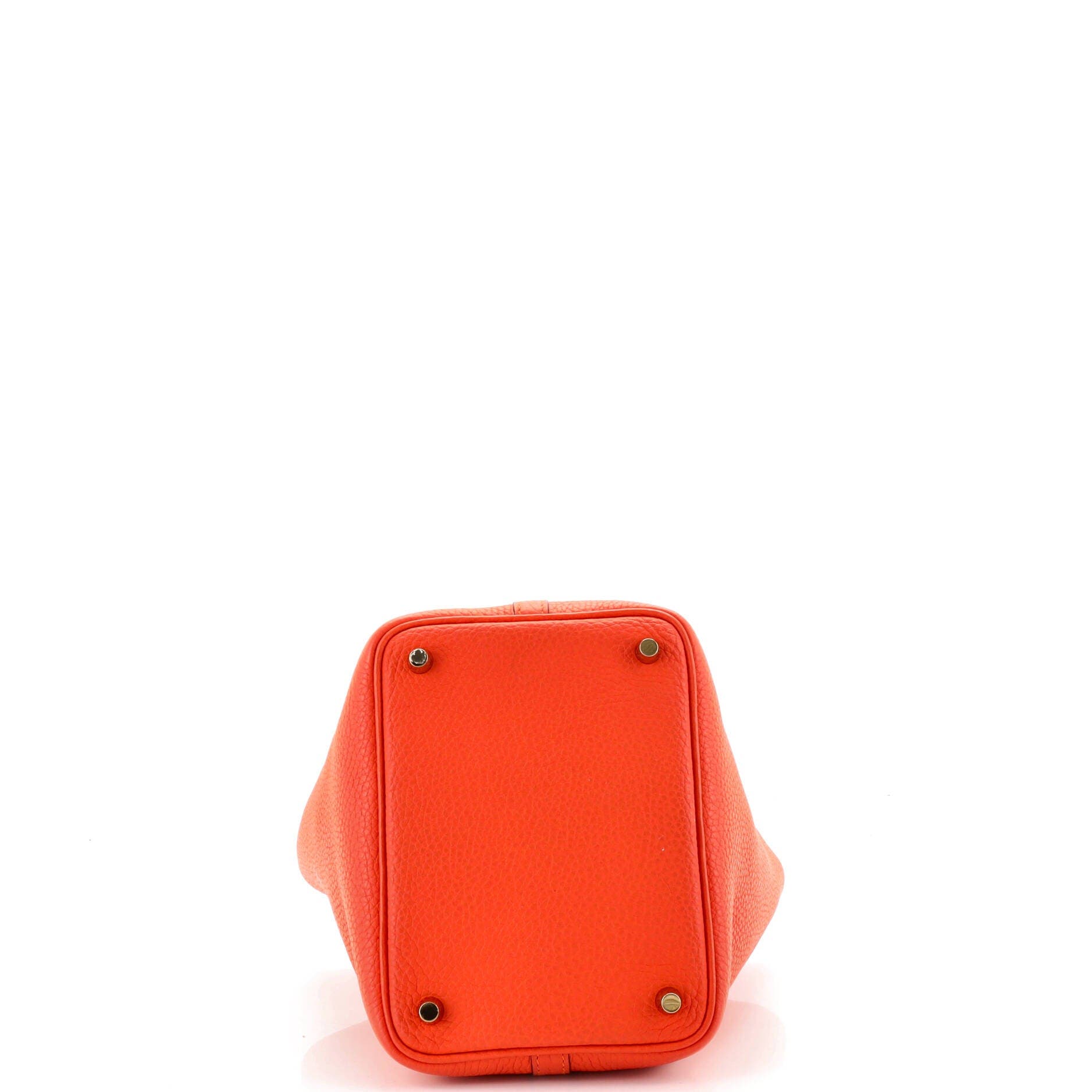 Pre-Owned Hermes Picotin Lock Bag Clemence PM, Alternate, color, Feu