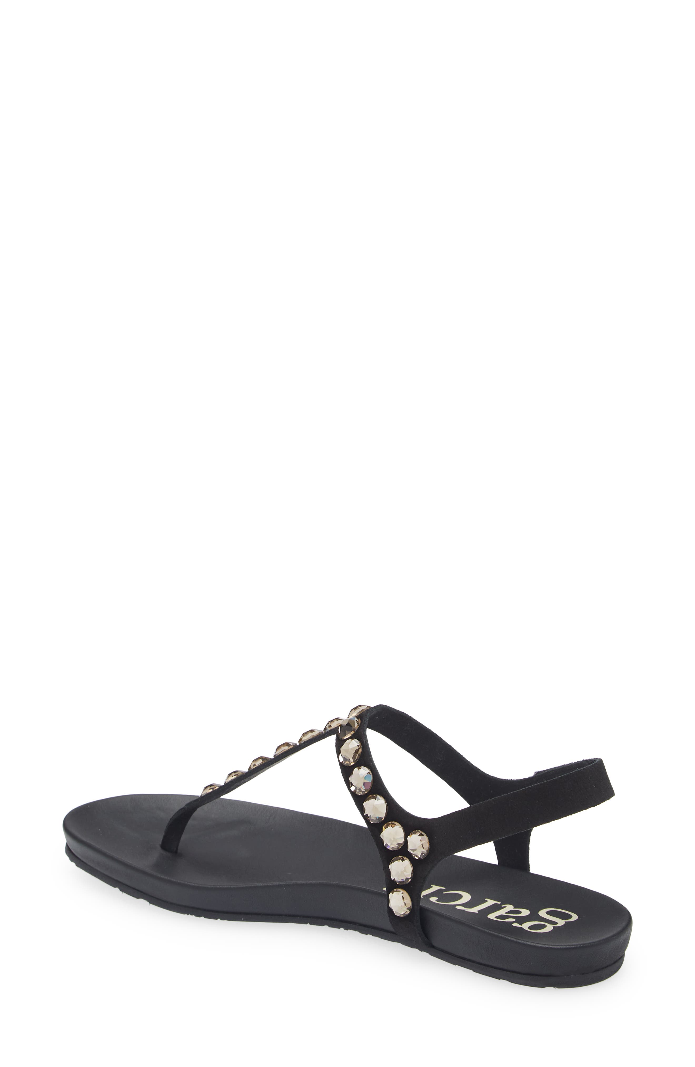 Pedro Garcia Judith Crystal Stud Sandal, Alternate, color, 