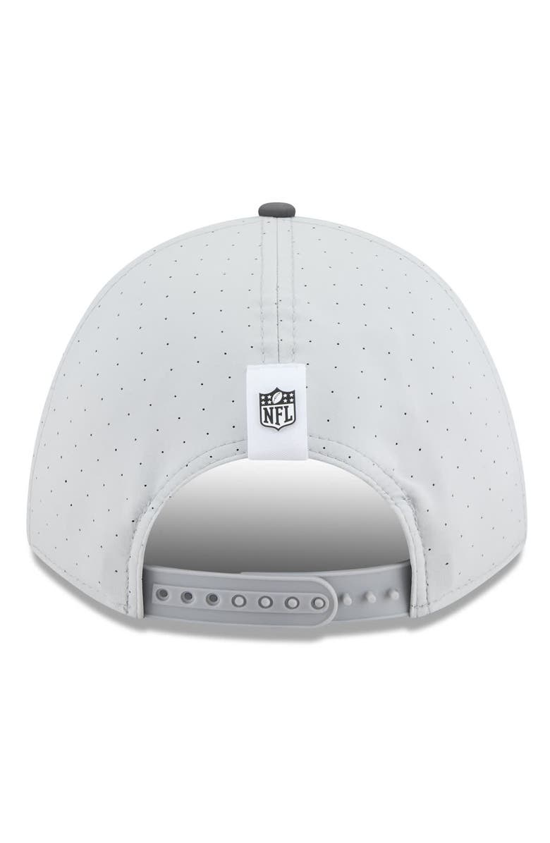 New Era Men's New Era Gray/Graphite Jacksonville Jaguars 2025 NFL Training Camp A-Frame 9FORTY Adjustable Hat, Alternate, color, Gray