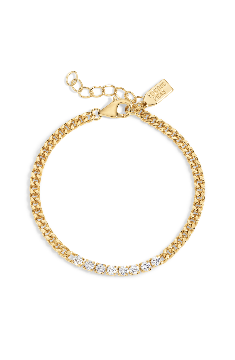 Electric Picks Skylar Bracelet, Main, color, Gold