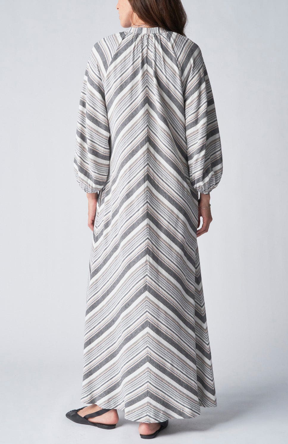 Striped Maxi Dress - image 2