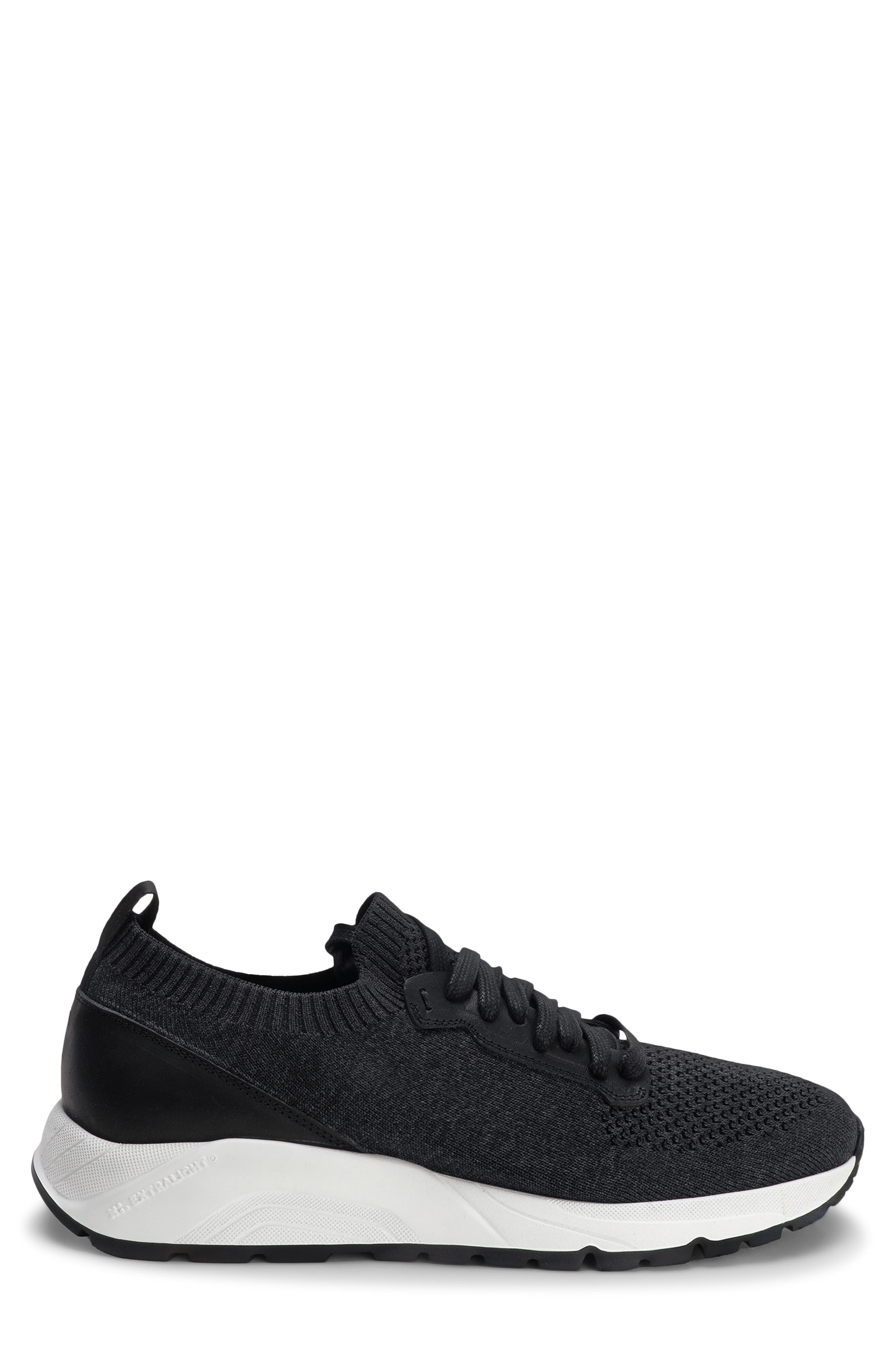 Robert Barakett Bryce Knit Sneaker, Alternate, color, Black