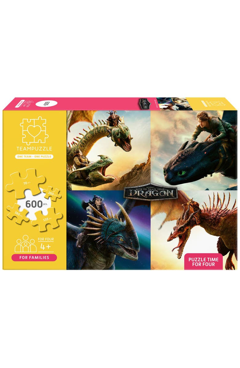 TEAMPUZZLE 600 Piece Puzzle, Main, color, Multicolored