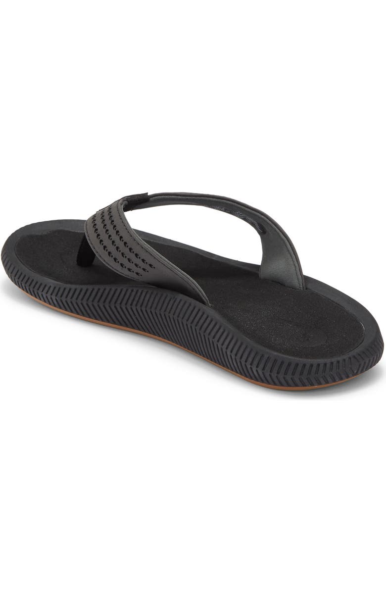 OluKai Ulele Flip Flop, Alternate, color, Lava Rock / Lava Rock