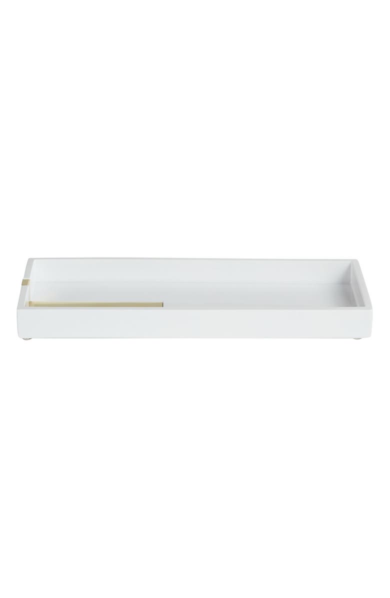 ROSELLI TRADING COMPANY Houston Street Soap Dish, Main, color, White