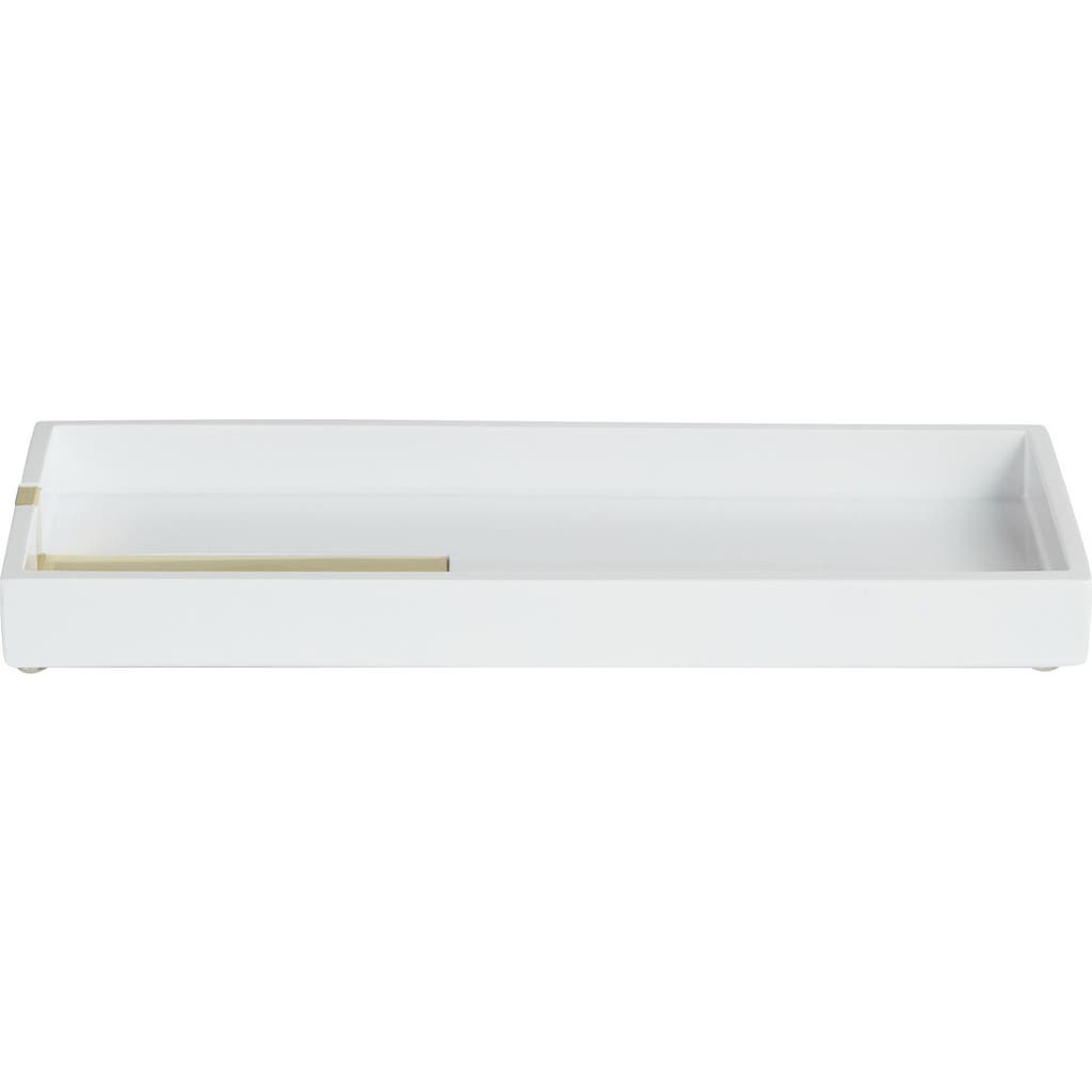 Roselli Trading Company Houston Street Soap Dish In White