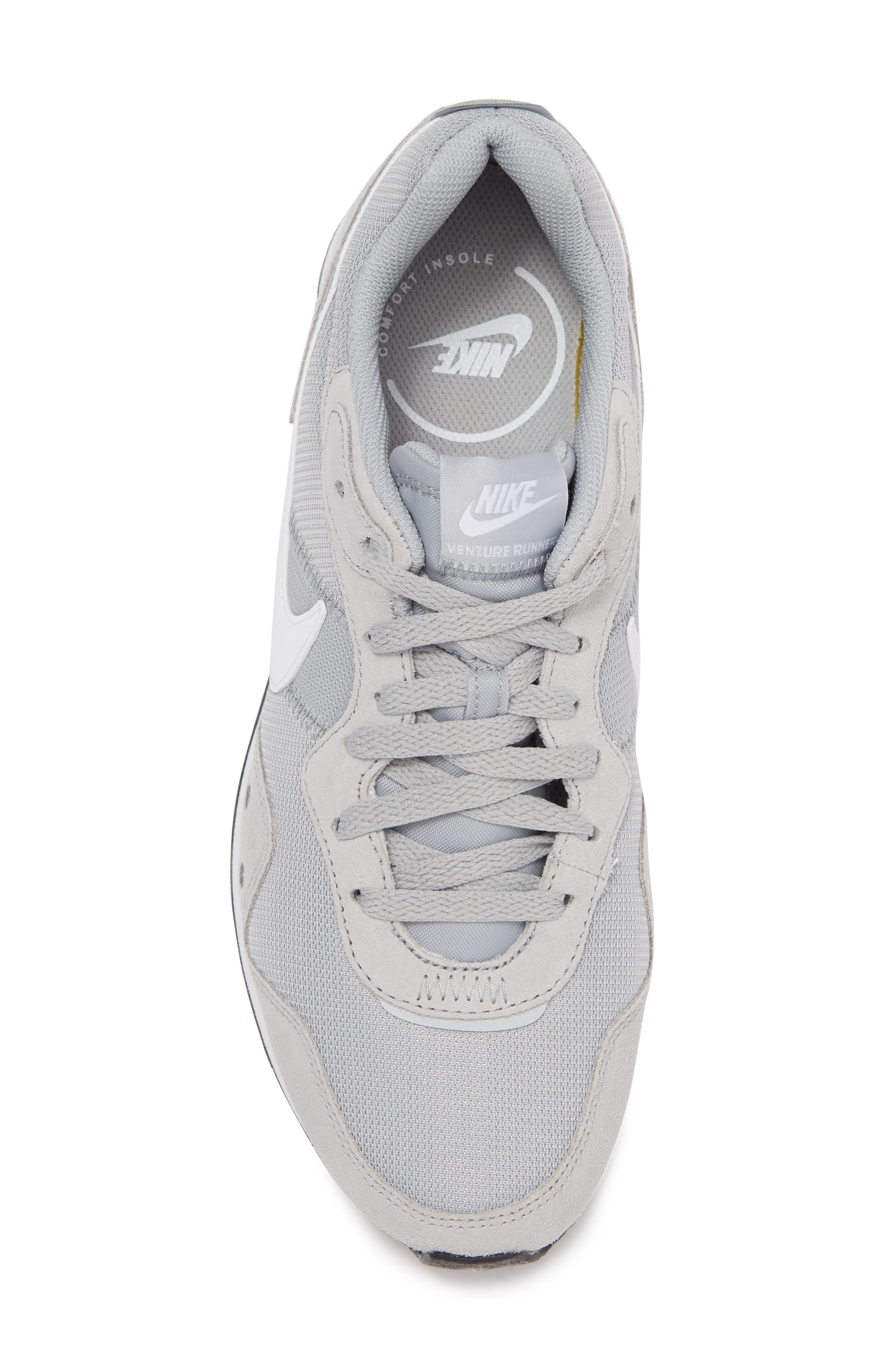 Venture Runner Sneaker, Alternate, color, LIGHT SMOKE GREY/ WHITE
