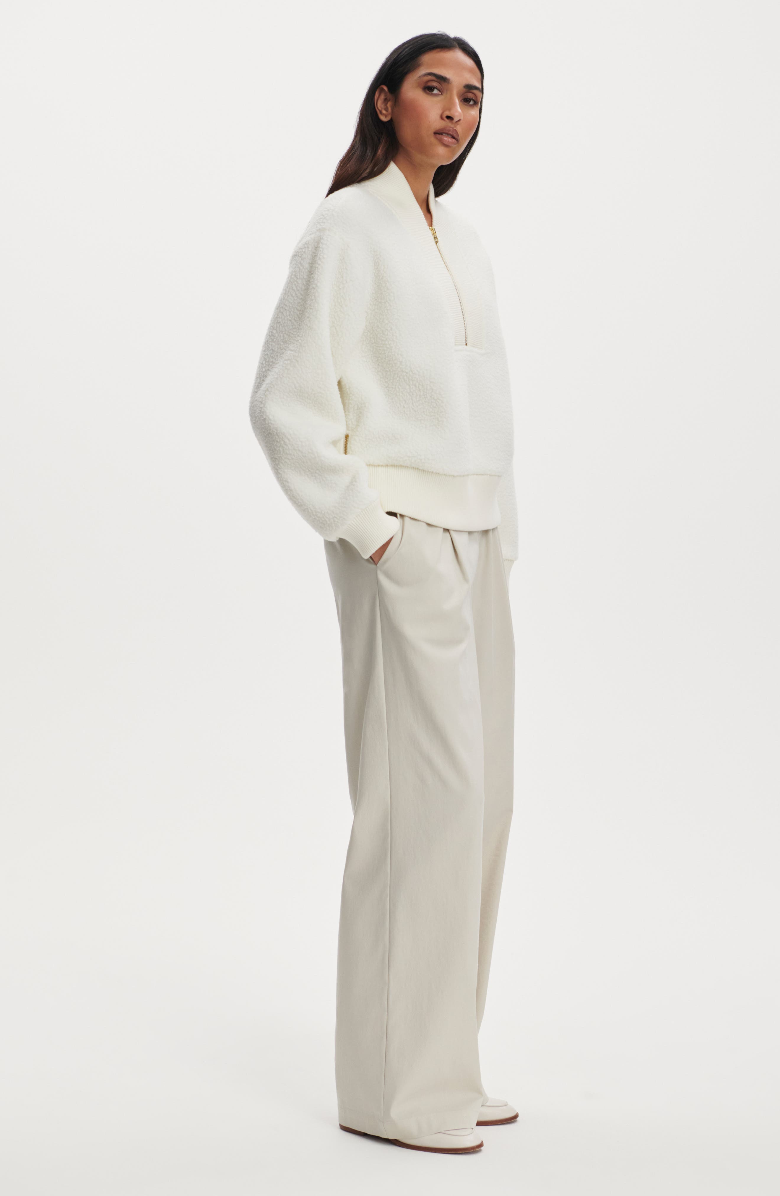 Mumford Half Zip Fleece Pullover (Women) | Nordstrom