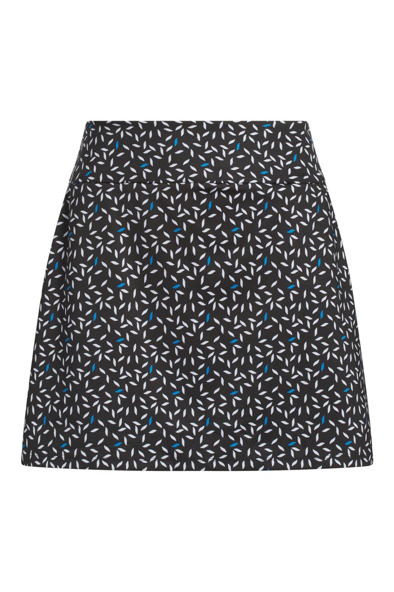 Ultimate365 Printed Skirt, Alternate, color, BLACK