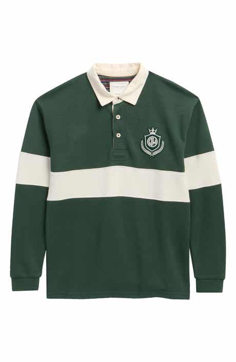 Kids' Striped Long Sleeve Polo