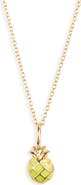 Bony Levy Kids' 14K Gold Pineapple Pendant Necklace