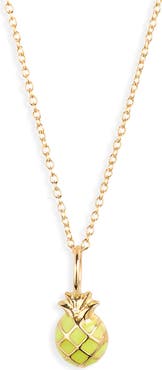 Bony Levy Kids' 14K Gold Pineapple Pendant Necklace